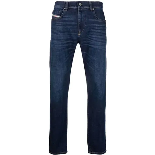 Slim-Fit L.30 Jeans in Lav.SCURO BLU , Herren, Größe: W40 - Diesel - Modalova