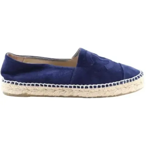 Pre-owned Leather espadrilles , female, Sizes: 6 UK - Chanel Vintage - Modalova