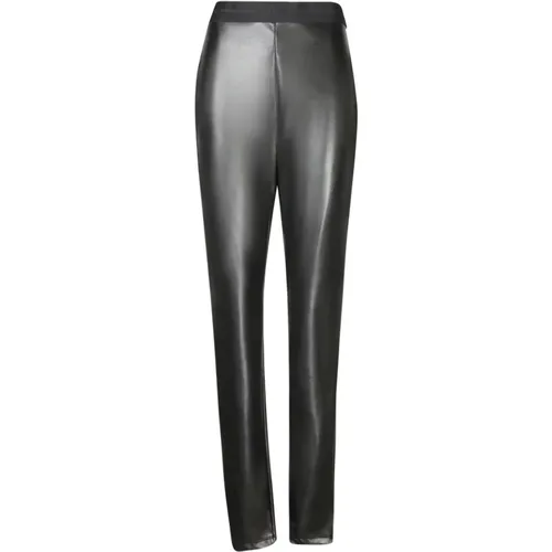 Schwarze Hose für Frauen , Damen, Größe: 2XS - MSGM - Modalova