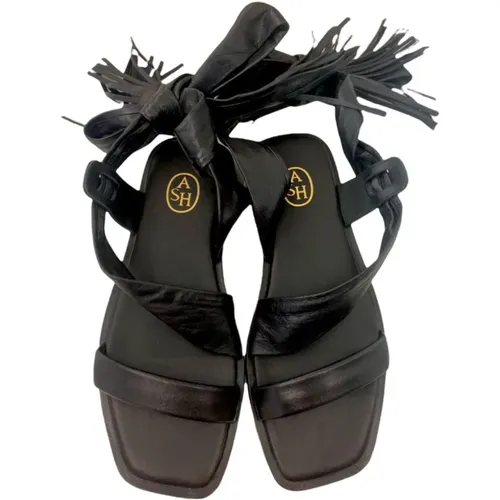 Flat Sandals , female, Sizes: 6 UK, 4 UK, 3 UK - Ash - Modalova