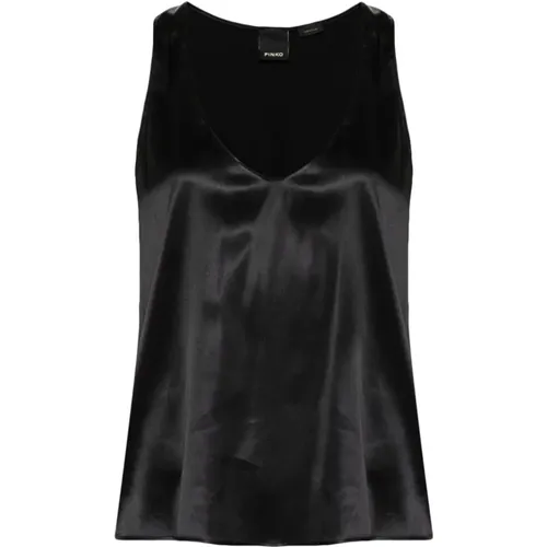 Nero Marzemino Stylish Dress , female, Sizes: XL, 2XS, XS, S, L, M - pinko - Modalova