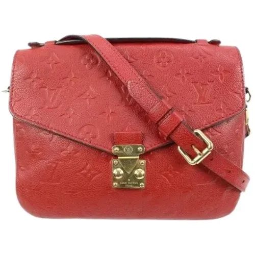 Pre-owned Leather louis-vuitton-bags , female, Sizes: ONE SIZE - Louis Vuitton Vintage - Modalova