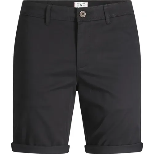 Herren Chino Shorts Solid , Herren, Größe: M - jack & jones - Modalova