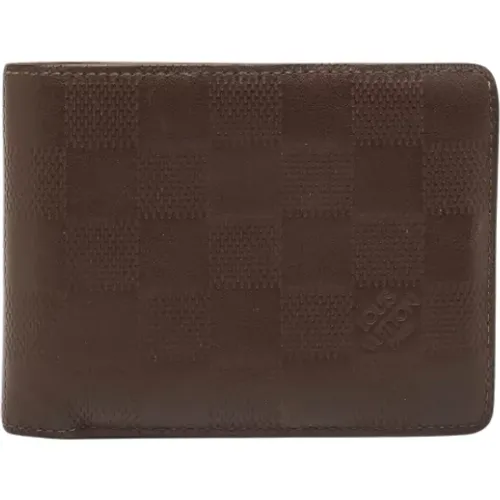 Pre-owned Leather wallets , male, Sizes: ONE SIZE - Louis Vuitton Vintage - Modalova