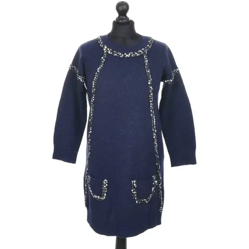 Pre-owned Wool dresses , female, Sizes: XS - Chloé Pre-owned - Modalova