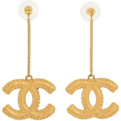 Pre-owned Gold ohrringe - Chanel Vintage - Modalova