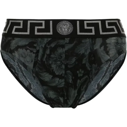 Barocco Print Jersey Underwear , male, Sizes: M, S, XL, L - Versace - Modalova