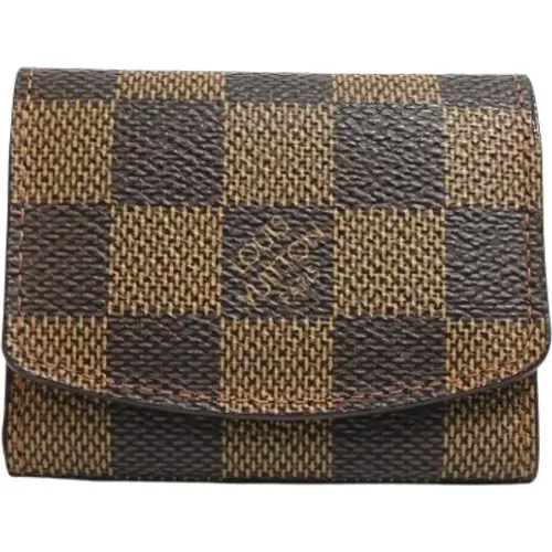 Pre-owned Canvas wallets , female, Sizes: ONE SIZE - Louis Vuitton Vintage - Modalova