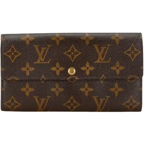 Pre-owned Plastic wallets , female, Sizes: ONE SIZE - Louis Vuitton Vintage - Modalova