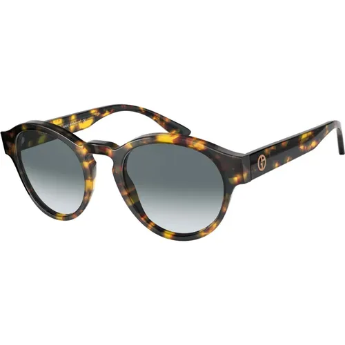 Sunglasses,Schwarz/Braun Getönte Sonnenbrille AR 8146 - Giorgio Armani - Modalova