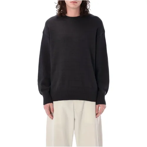 Mens Clothing Knitwear Asphalt Ss24 , male, Sizes: L, S - Studio Nicholson - Modalova