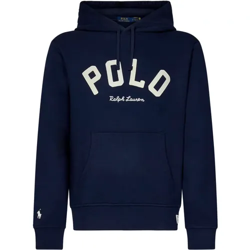 Hooded Sweater with Pony Embroidery , male, Sizes: L, S, M - Polo Ralph Lauren - Modalova