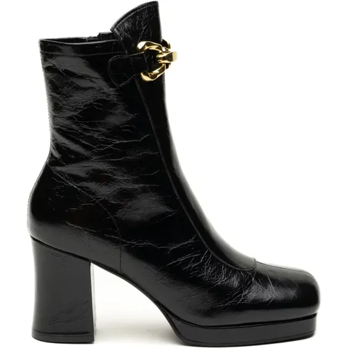 Schwarze Stiefel Tronchetti - Jeffrey Campbell - Modalova