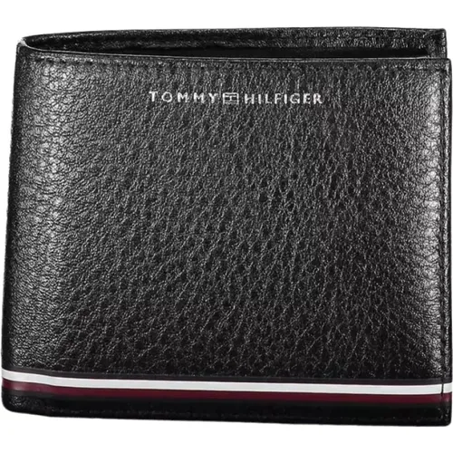 Leather Wallet , male, Sizes: ONE SIZE - Tommy Hilfiger - Modalova