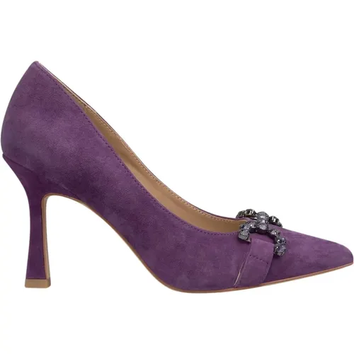 Heeled shoe toe detail , female, Sizes: 5 UK, 6 UK, 7 UK, 9 UK, 3 UK, 2 UK, 8 UK, 4 UK - Alma en Pena - Modalova