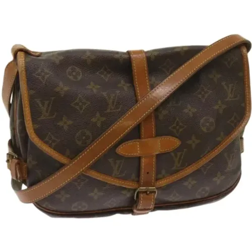 Pre-owned Canvas shoulder-bags , female, Sizes: ONE SIZE - Louis Vuitton Vintage - Modalova