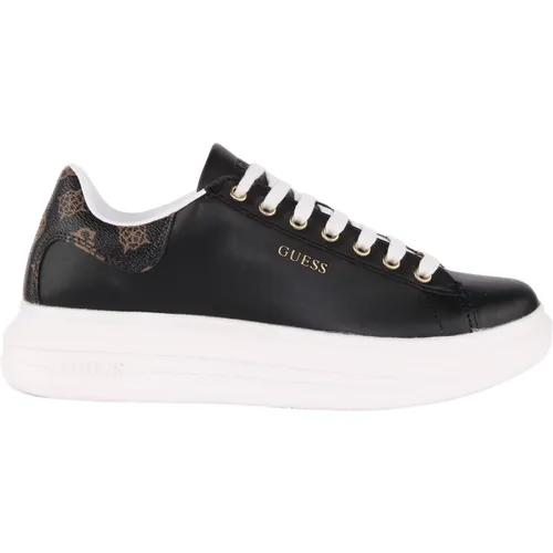 Lace-up Platform Trainers for Women , female, Sizes: 5 UK, 7 UK, 6 UK, 4 UK, 3 UK - Guess - Modalova