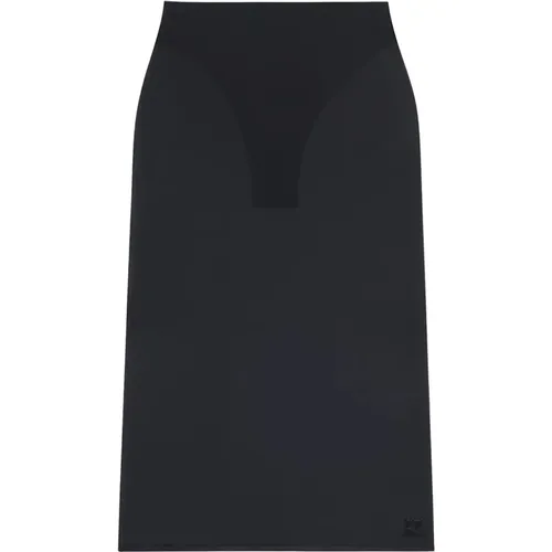 Nylon Blend Midi Skirt , female, Sizes: S - Courrèges - Modalova