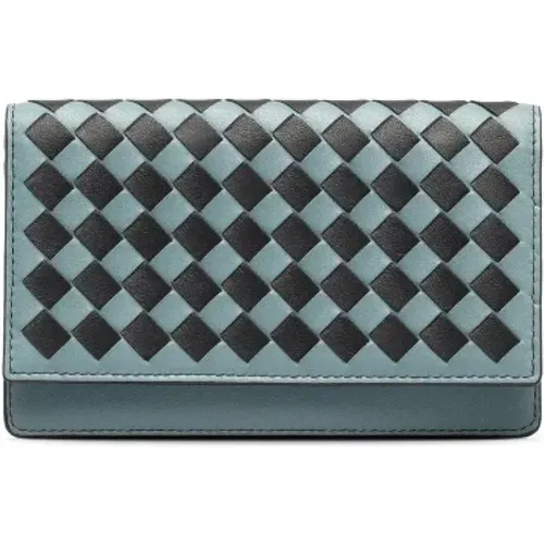 Pre-owned Leather wallets , female, Sizes: ONE SIZE - Bottega Veneta Vintage - Modalova