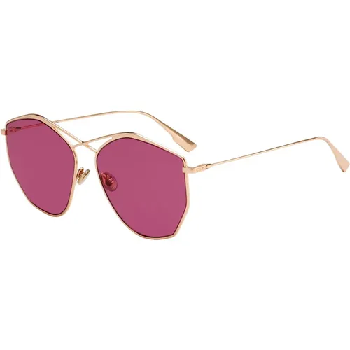 Stellaire 4 Sunglasses Rose Gold/Pink , female, Sizes: 59 MM - Dior - Modalova