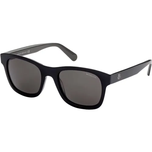 Schwarz/Rauch Sonnenbrille,Sonnenbrille - Moncler - Modalova