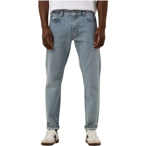 Herren Straight Leg Blaue Jeans , Herren, Größe: W30 L34 - Woodbird - Modalova