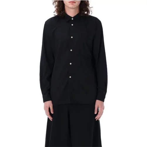 Classic Button-Down Shirt , male, Sizes: M - Comme des Garçons - Modalova