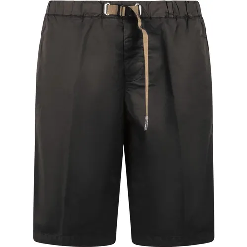Verstellbare Träger Baumwoll Bermuda Shorts , Herren, Größe: XS - White Sand - Modalova