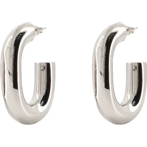 Sleek XL Link Earrings , female, Sizes: ONE SIZE - Paco Rabanne - Modalova