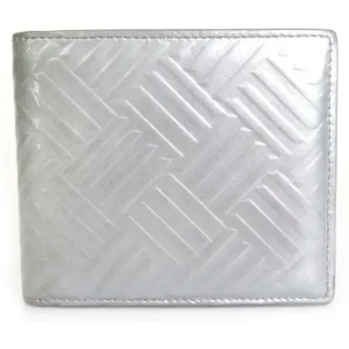 Pre-owned Silver Leather Wallet - Bottega Veneta , female, Sizes: ONE SIZE - Bottega Veneta Vintage - Modalova