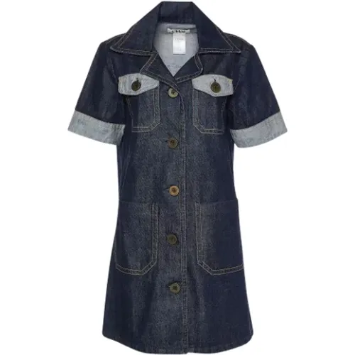 Pre-owned Denim dresses , female, Sizes: L - Chloé Pre-owned - Modalova