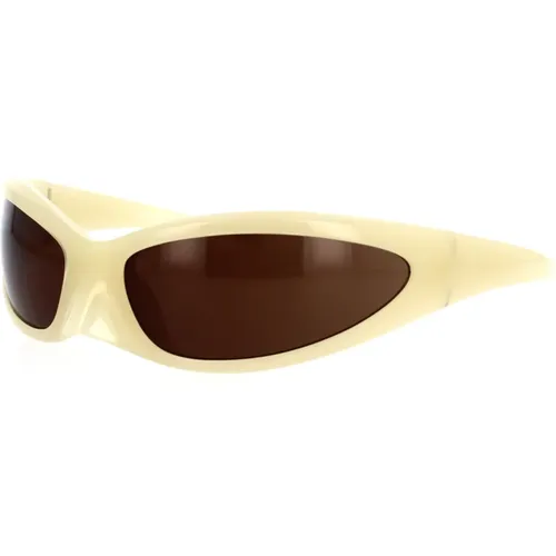 Skin Cat Sunglasses Bb0251S 003 , unisex, Sizes: ONE SIZE - Balenciaga - Modalova