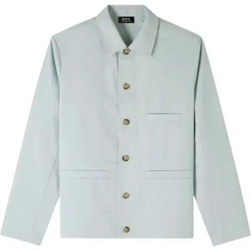 Parisian Valentin Pale Jacket , male, Sizes: XL, L, M - A.p.c. - Modalova