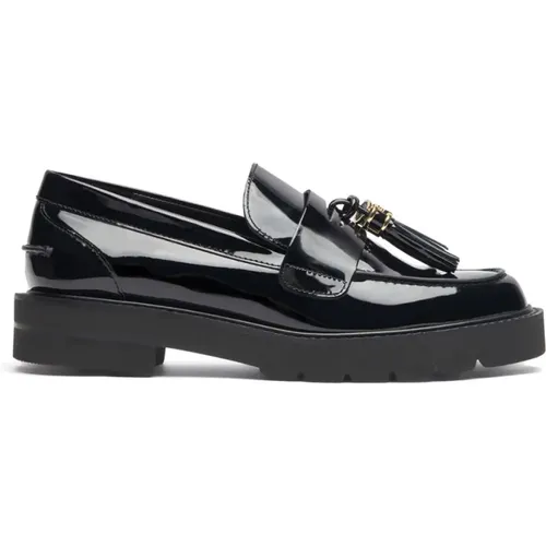 Edgy Tassel Loafer Lug Sohle , Damen, Größe: 36 1/2 EU - Stuart Weitzman - Modalova