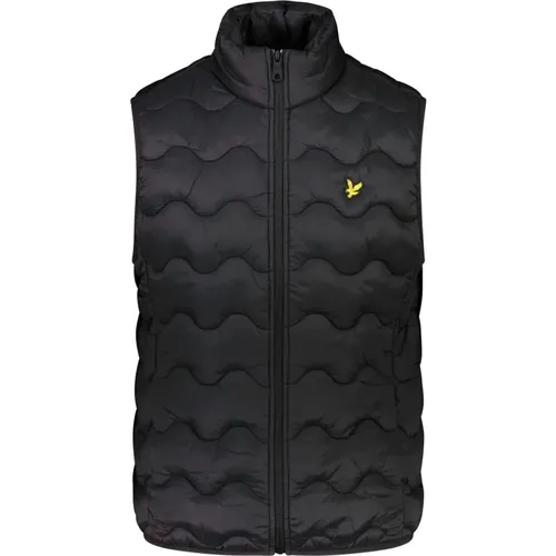 Schwarze Bodywarmers , Herren, Größe: S - Lyle & Scott - Modalova