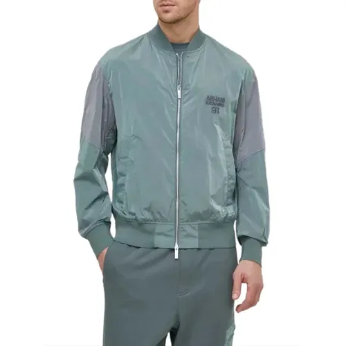 Jacket , male, Sizes: S, 2XL, L, XL, M - Armani Exchange - Modalova