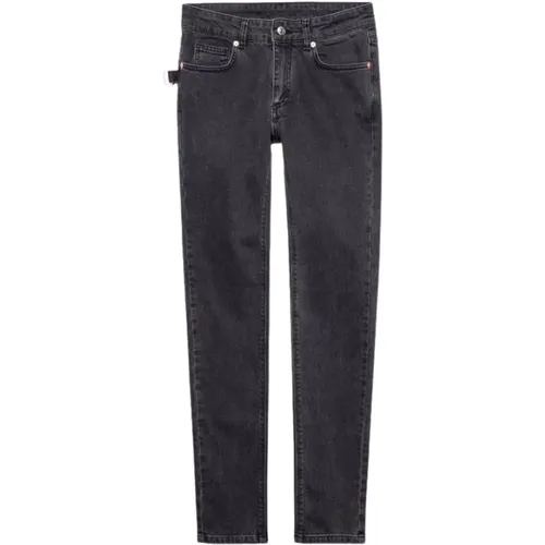 Dunkel Gewaschene Schwarze Slim Fit Jeans , Damen, Größe: W25 - Zadig & Voltaire - Modalova