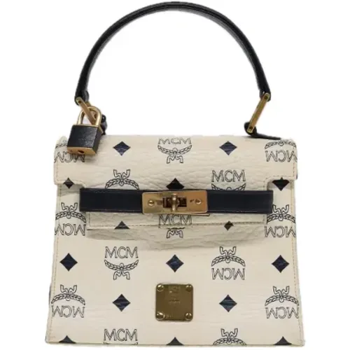 Pre-owned Canvas handbags , female, Sizes: ONE SIZE - MCM Pre-owned - Modalova