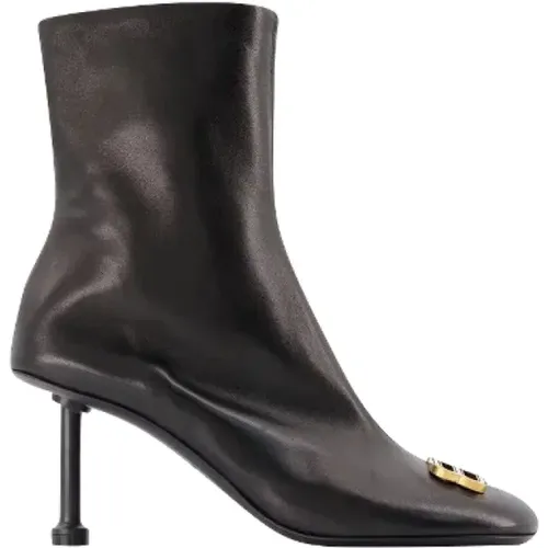 Leder boots Balenciaga - Balenciaga - Modalova