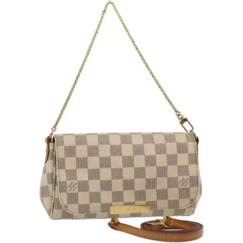 Pre-owned Canvas shoulder-bags , female, Sizes: ONE SIZE - Louis Vuitton Vintage - Modalova