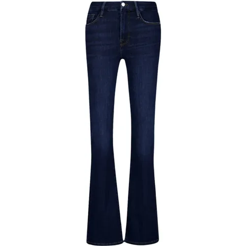 Le Mini Boot Jeans , female, Sizes: W29, W28, W25 - Frame - Modalova
