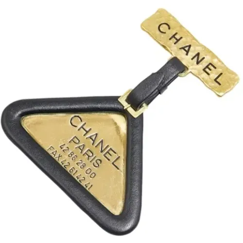 Pre-owned Leather chanel-jewelry , female, Sizes: ONE SIZE - Chanel Vintage - Modalova