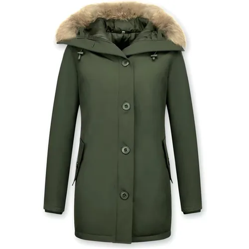 Winter Jacket Canada Long - Women Parka Side Pockets - 505G , female, Sizes: 2XL, S, XL, M, L - TheBrand - Modalova