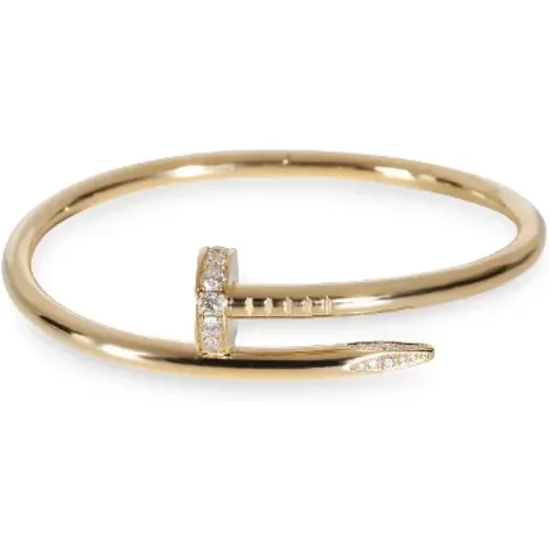 Pre-owned Gold bracelets , female, Sizes: ONE SIZE - Cartier Vintage - Modalova