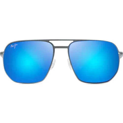 Polarized Aviator Sunglasses Sharks Cove , unisex, Sizes: 55 MM - Maui Jim - Modalova