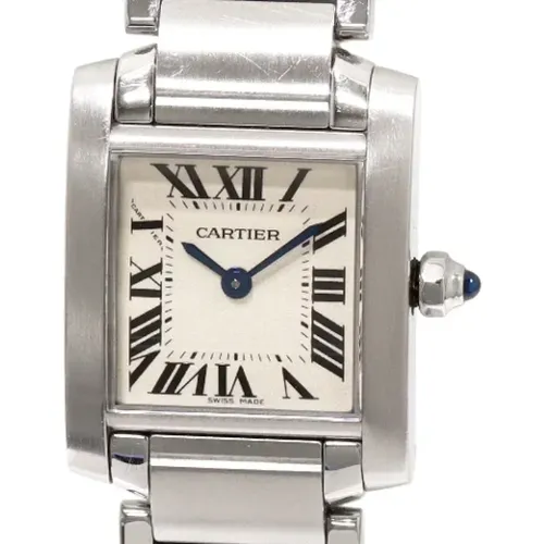 Pre-owned Metal watches , female, Sizes: ONE SIZE - Cartier Vintage - Modalova