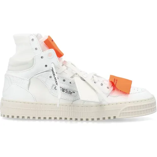 Off , Orange High-Top Sneakers , female, Sizes: 6 UK - Off White - Modalova