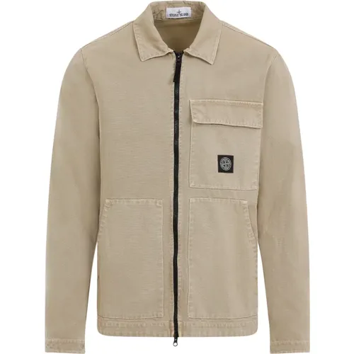 Neutrale Leichte Jacke für Männer - Stone Island - Modalova