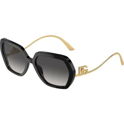 Stylish Sunglasses Dg4468B /Grey , female, Sizes: 58 MM - Dolce & Gabbana - Modalova