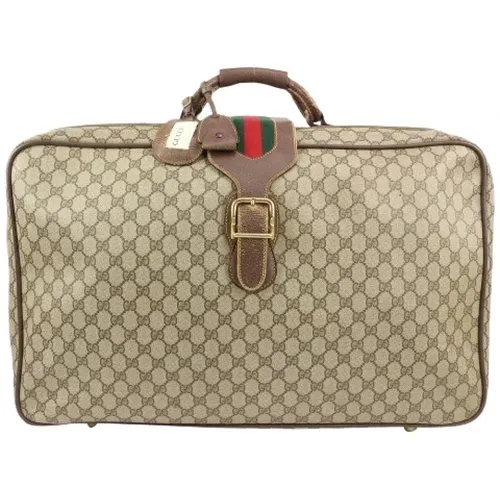 Canvas Gucci Bags, Pre-owned, Made in Italy , female, Sizes: ONE SIZE - Gucci Vintage - Modalova
